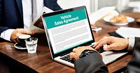 Vehicle Sales Agreement Insurance Concept