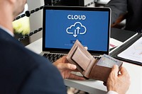 Cloud Storage Modern Technology Concept