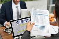 Schedule Agenda Calendar Appointment Graphic Concept