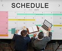 Schedule Agenda Calendar Appointment Graphic Concept