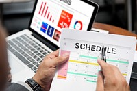 Schedule Agenda Calendar Appointment Graphic Concept