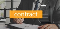 Contract Financial Business Employment Word