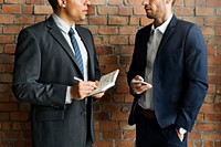 Businessman Discussion Meeting Working Asking Concept