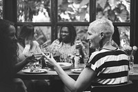 Femininity Bonding Brunch Cafe Casual Socialize Concept
