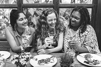 Girlfriends Meetup Hangout Dining Concept