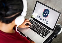 Music Streaming Multimedia Entertainment Art of Sound Concept