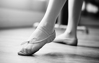 Young Ballerina Dance Training Performance Concept