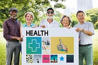 Health Healthcare Wellness Senior Adult Concept