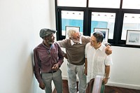 Group Of Senior Retirement Discussion Concept