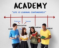 School Academy Institute Certification Arrow
