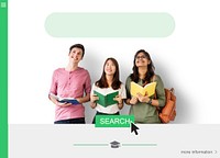Distance learning blank search interface