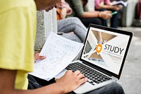Distance learning online education webpage