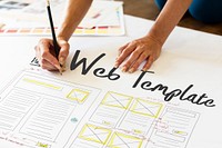 Web design template