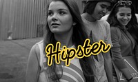 Hipster Freedom Youth Teenager Graphic Word