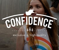 Confidence Vintage Vector Graphic Concept