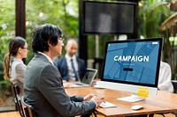 Campaign Commercial Branding Online Word