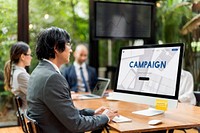 Campaign Commercial Branding Online Word