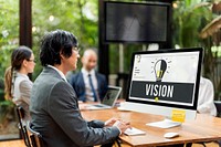 Ideas Development Vision Business Concept