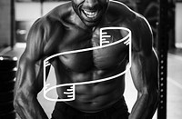 Strength Fitness Exercise Get FIt Banner Copy Space