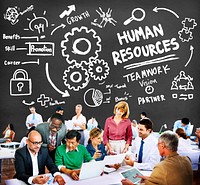 Human Resources Employment Job Recruitment Profession Concept