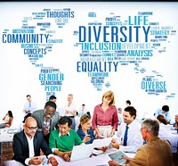 Diversity Community Meeting Business People Concept