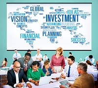 Investment Vision Planning Financial  Success Global Concept