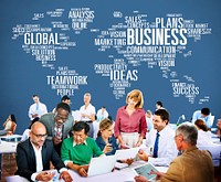 Global Business Opportunity Growth Organization Concept