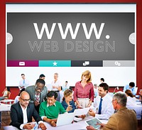 Web Design Web WWW Development Internet Media Creative Concept