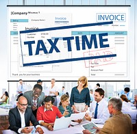Payment Received Taxation Tax Time Concept