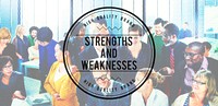 Strengths and Weaknesses Opportunities Threats Concept