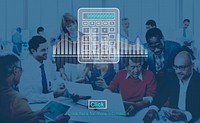 Calculate Calculator Count Finance Math Concept