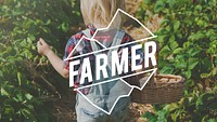 Young Farmer Lifestyle Outdoors Green Plants Graphic