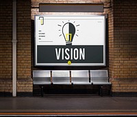 Vision Idea Development Bulb Sign Website