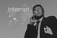 Global Network Online Communication Connection