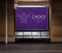 Options Choice Changes Arrows Graphic