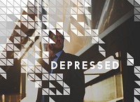 Depressed Emotion Feelings Graphic Design