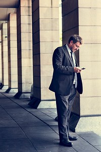 Businessman Caucasian Male Professional Concept