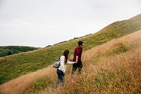 Friends exploring and enjoying nature shoot