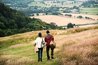 Friends exploring and enjoying nature shoot