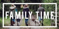 Family Together Leisure Home Words