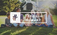 Family Happiness Memorable Outdoors Word Hashtag