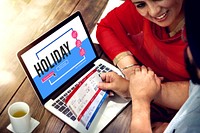 Online holiday reservation booking interface