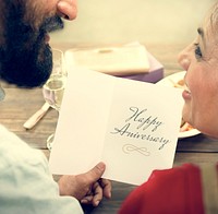 Loving senior Indian couple