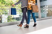 Couple Together Shopping Customer Concept