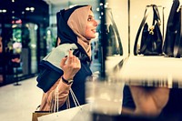 Young Woman Shopping Consumer Concept