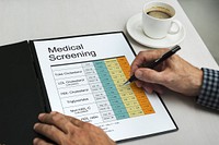 Medical Health Analysis Word Chart