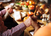 People are celebrating Thanksgiving day