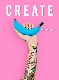 Create make something tattooed hands