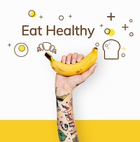 Balance Diet Healthy Nutrition Concept