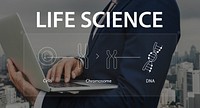 Man study biology humanity life science genetic research